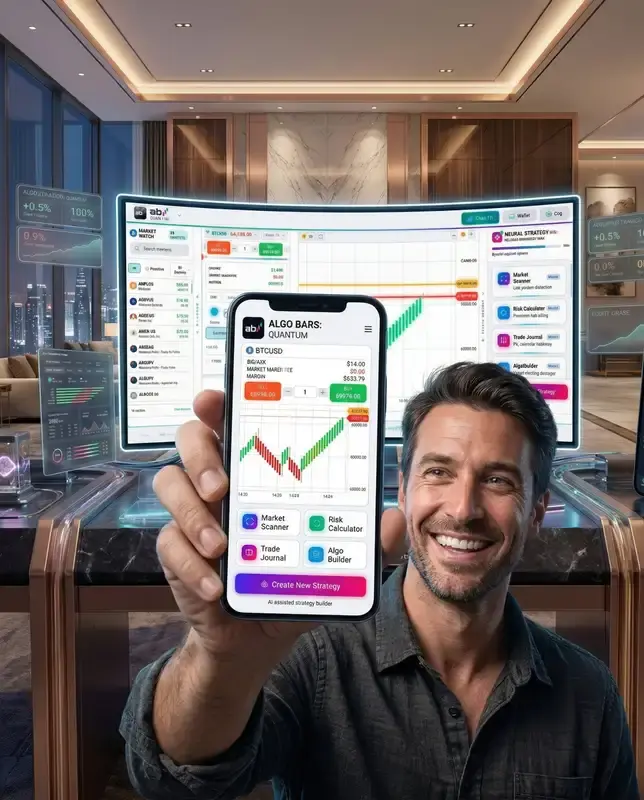 AlgoSocial trading platform