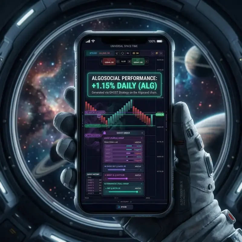 AlgoSocial trading platform