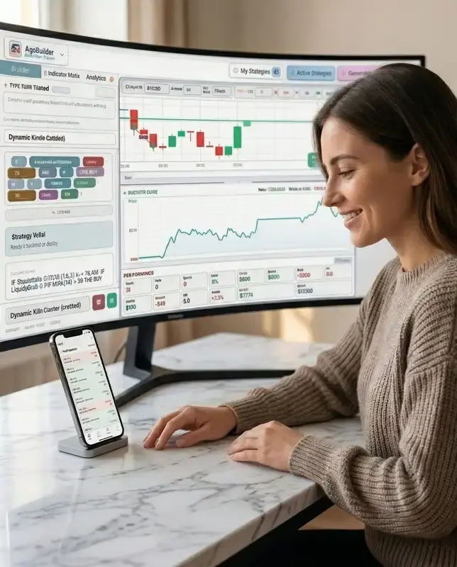AlgoSocial trading platform